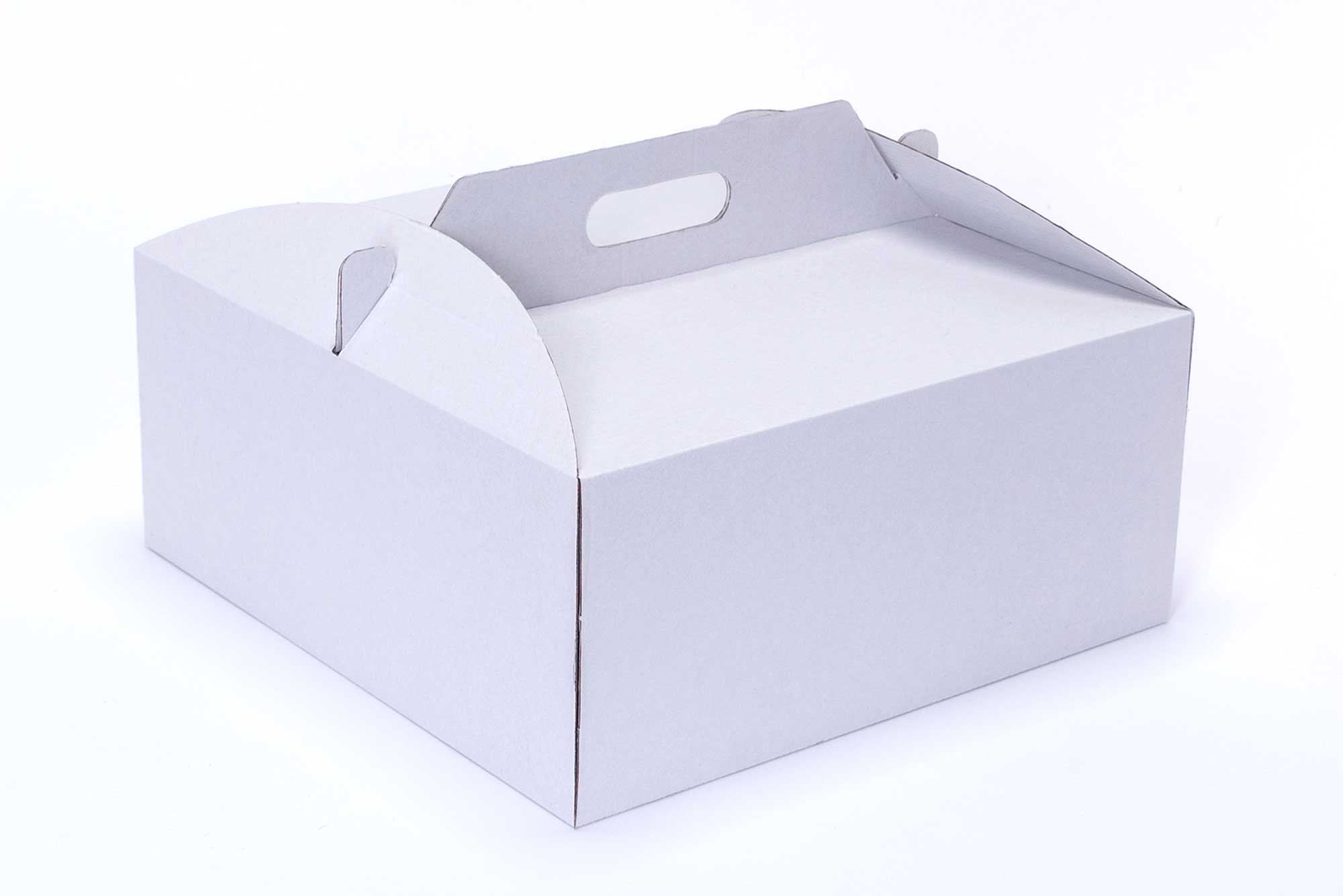 Kutije za torte 329x329x145mm Obostrano bijele kutije za torte i kolače
