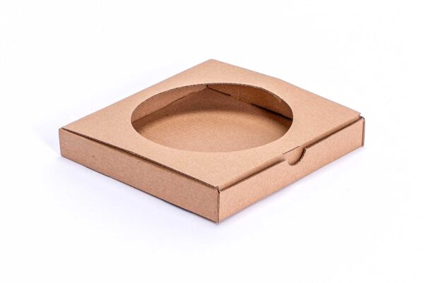 Štanc. kutija s prozorom 160x155x25 mm